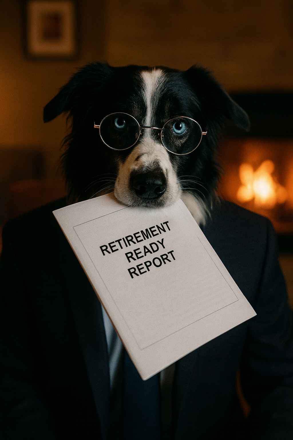 Benny holding PDF report